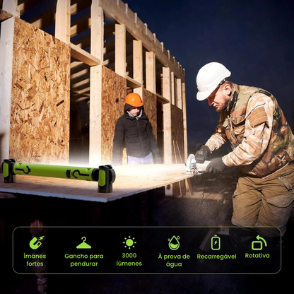 LuzPro 5200 – Lanterna Magnética Profissional