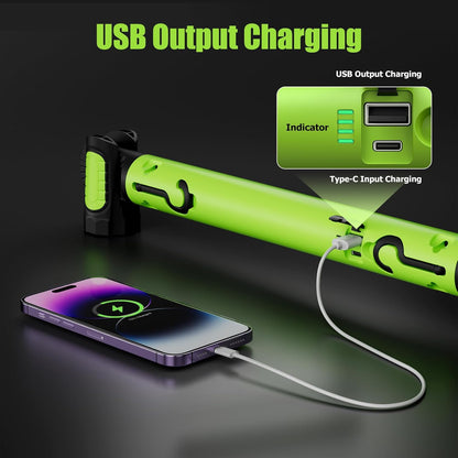 LuzPro 5200 – Lanterna Magnética Profissional