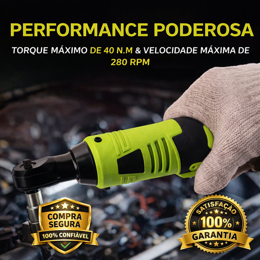 Chave de Catraca Elétrica a Bateria