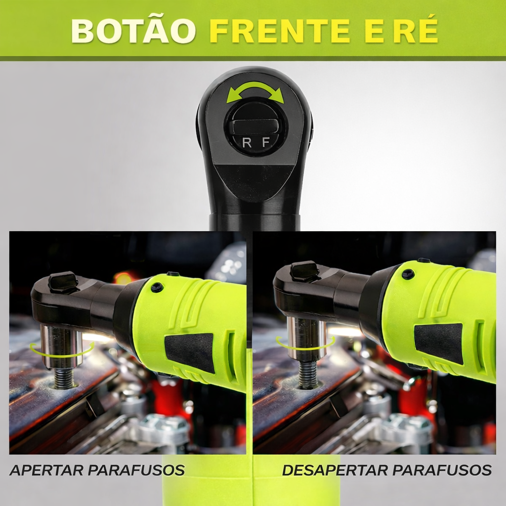 Chave de Catraca Elétrica a Bateria