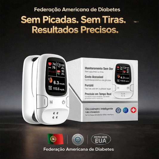 Medidor Inteligente de Glicose – Simples e Confortável