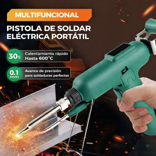 Pistola de soldar elétrica portátil